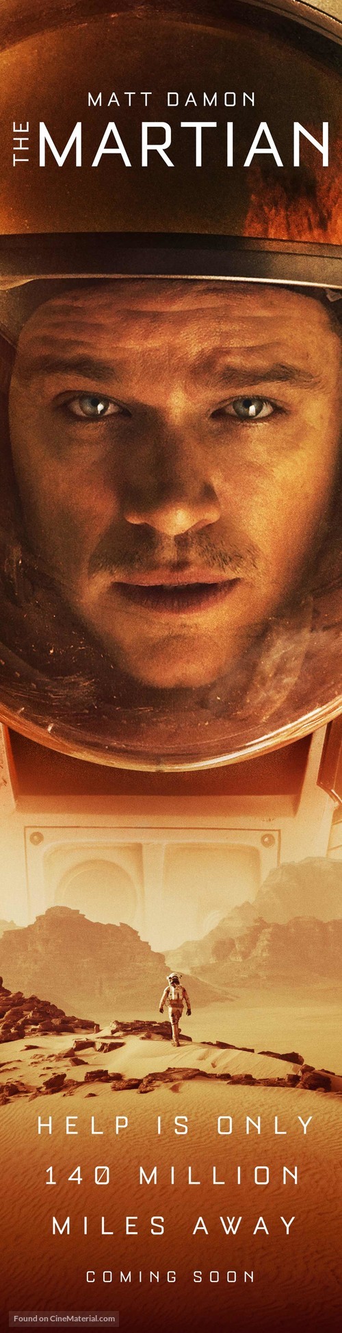 The Martian - Movie Poster