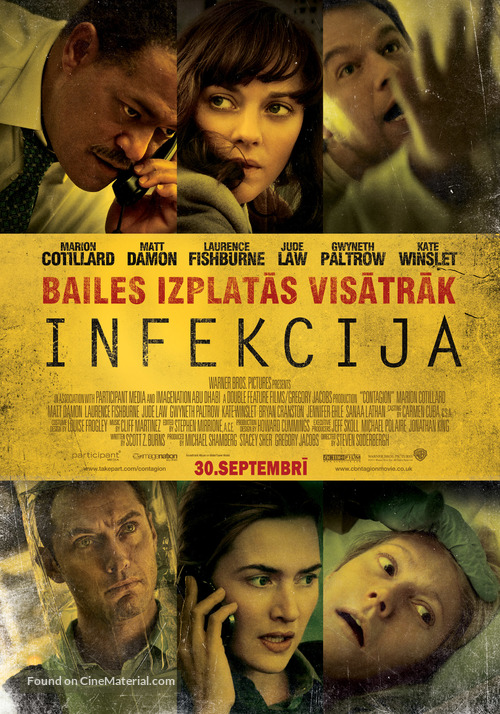 Contagion - Latvian Movie Poster