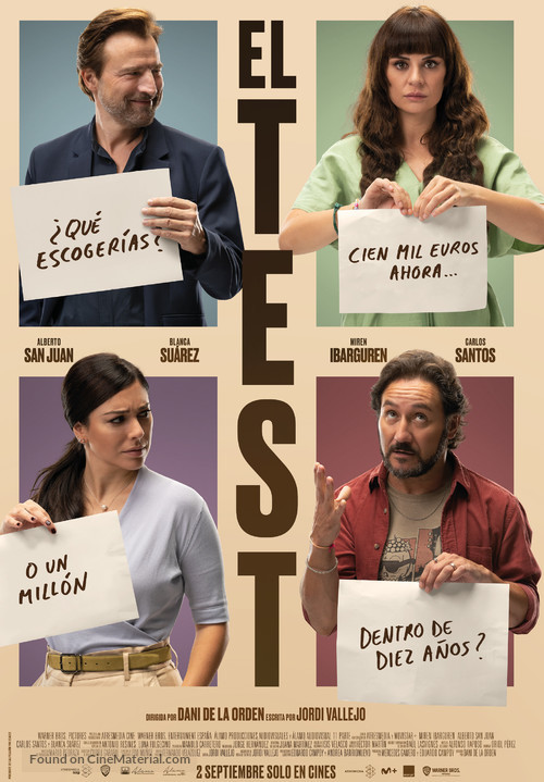 El Test - Spanish Movie Poster