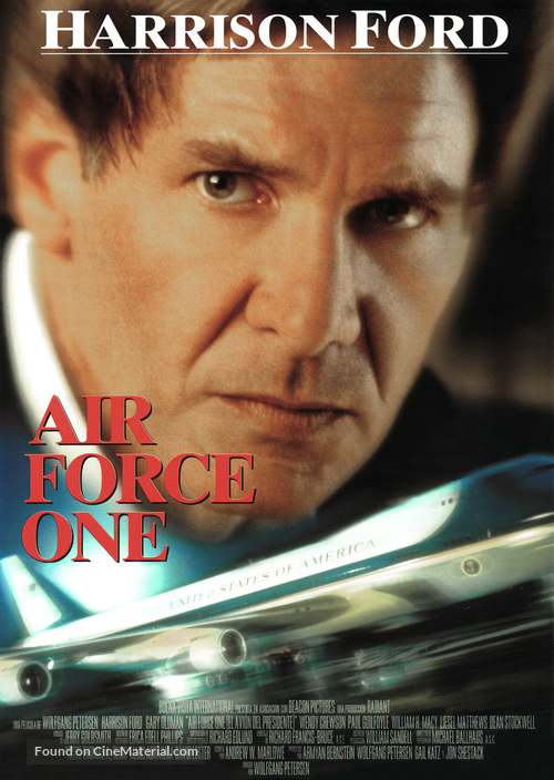 Air Force One - Spanish Movie Poster