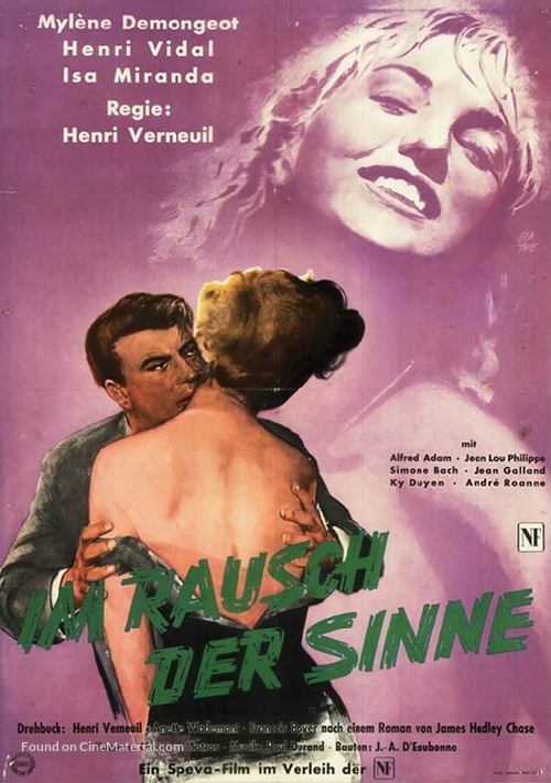 Une manche et la belle - German Movie Poster