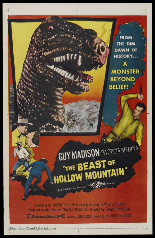 The Beast of Hollow Mountain - Movie Poster