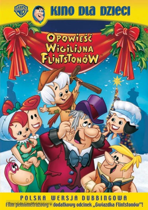 A Flintstones Christmas Carol - Polish Movie Cover