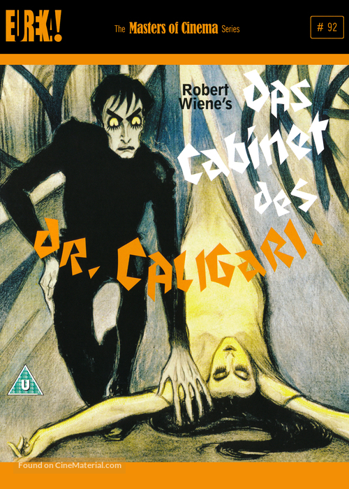 Das Cabinet des Dr. Caligari. - British Movie Cover