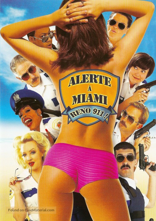 Reno 911!: Miami - French DVD movie cover