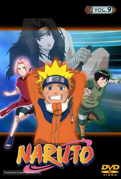 &quot;Naruto&quot; - French DVD movie cover