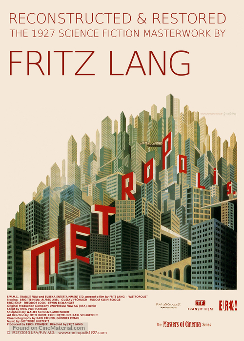 Metropolis - British Movie Poster