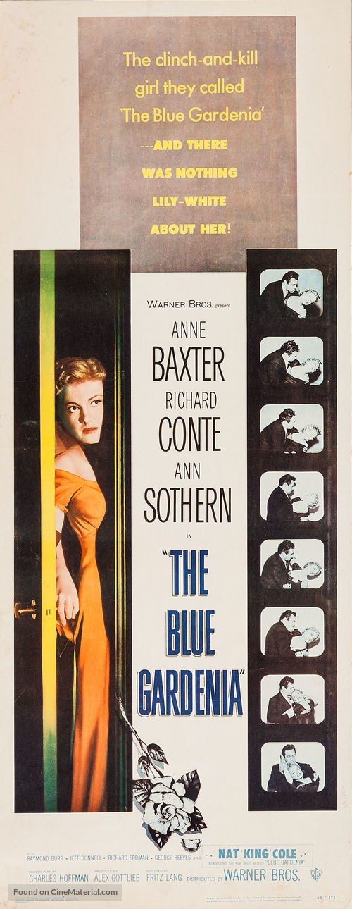 The Blue Gardenia - Movie Poster