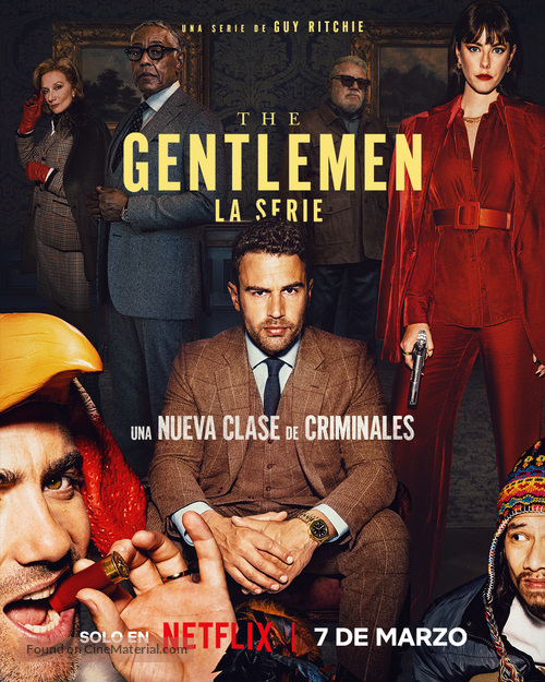 &quot;The Gentlemen&quot; - Spanish Movie Poster