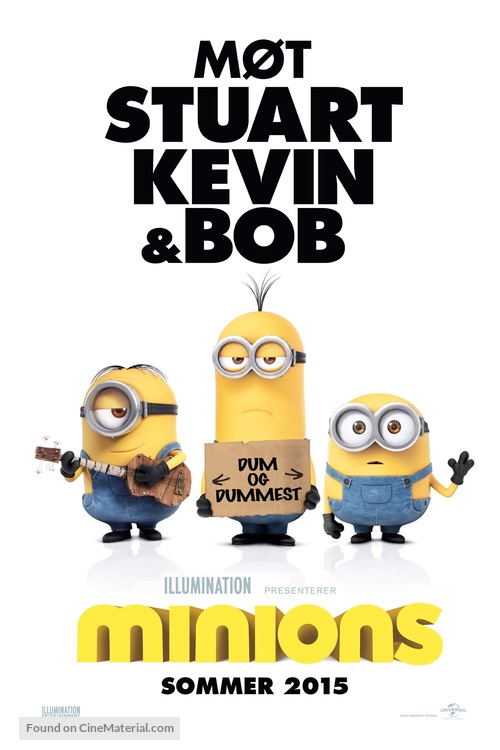 Minions - Norwegian Movie Poster