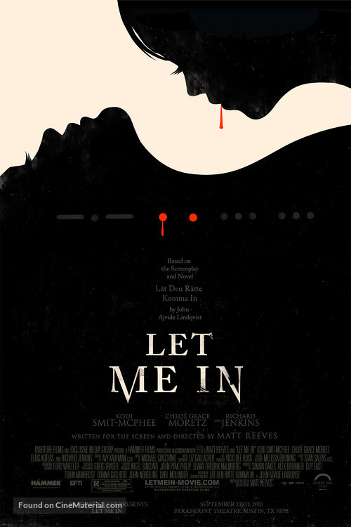 Let Me In - Homage movie poster