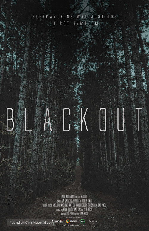 &quot;Blackout&quot; - Canadian Movie Poster