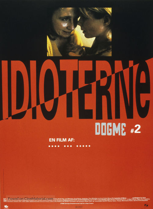 Idioterne - Danish Movie Poster