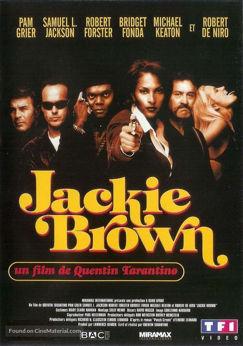 Jackie Brown - French DVD movie cover