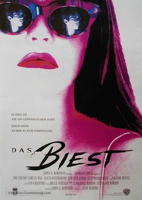 The Crush - German Movie Poster