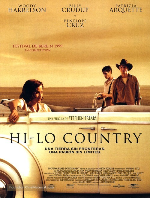 The Hi-Lo Country - Spanish Movie Poster