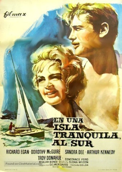 A Summer Place - Spanish Movie Poster