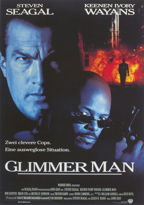 The Glimmer Man - German Movie Poster