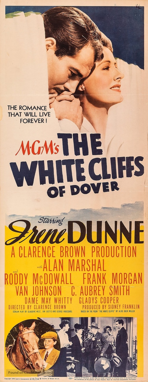 The White Cliffs of Dover - Movie Poster