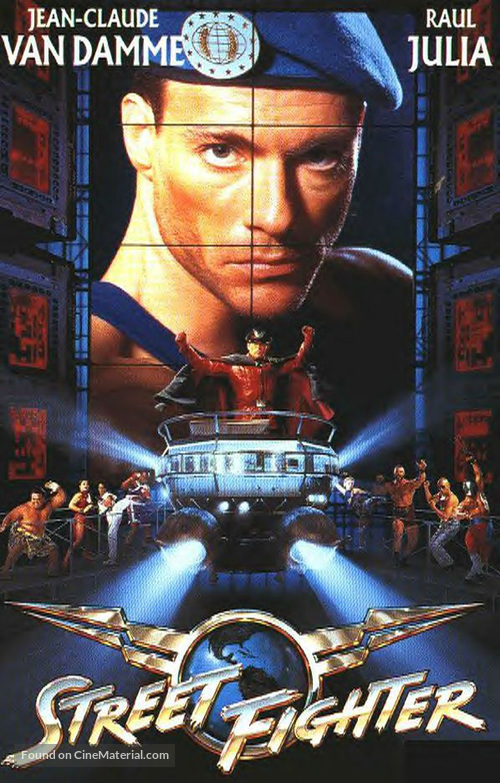 Street Fighter - French VHS movie cover