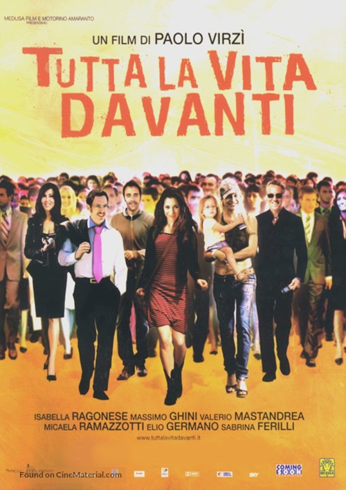 Tutta la vita davanti - Italian Movie Cover