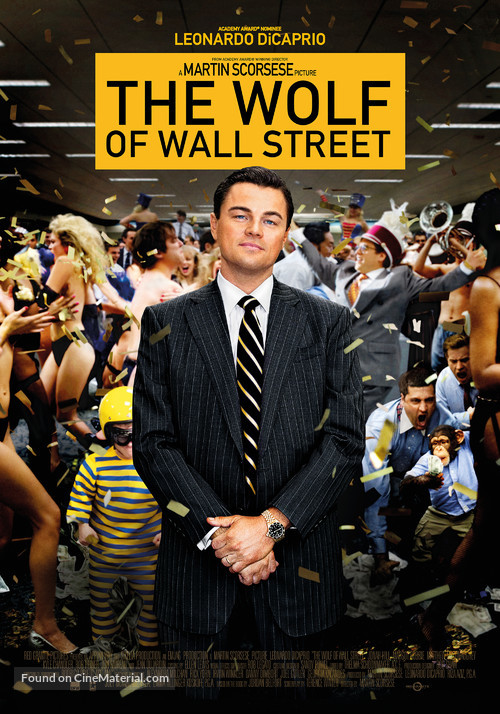 The Wolf of Wall Street - Dutch Movie Poster
