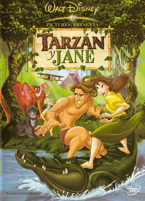 Tarzan &amp; Jane - Argentinian DVD movie cover