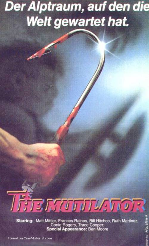 The Mutilator - German VHS movie cover