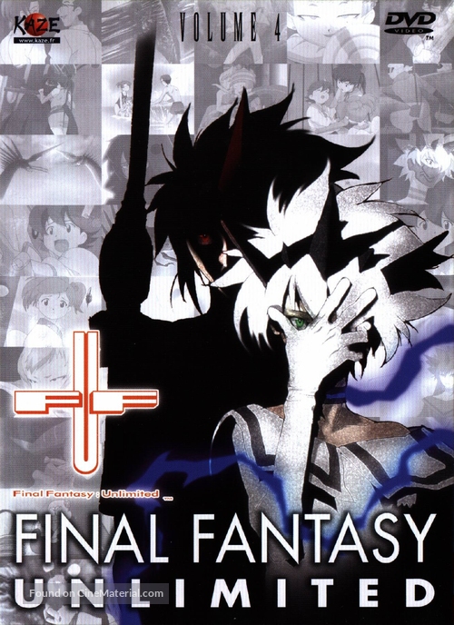 &quot;Final Fantasy: Unlimited&quot; - French DVD movie cover