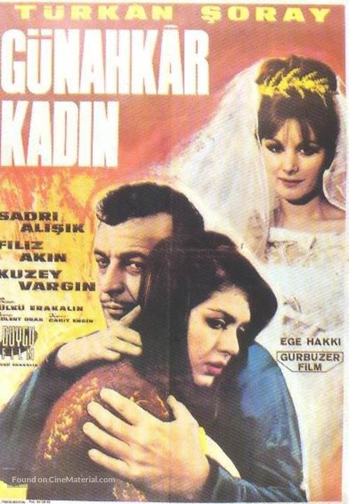 G&uuml;nahkar kadin - Turkish Movie Poster