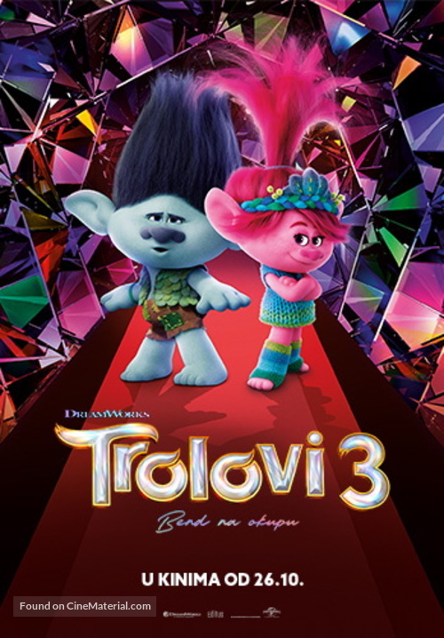 Trolls Band Together - Croatian Movie Poster