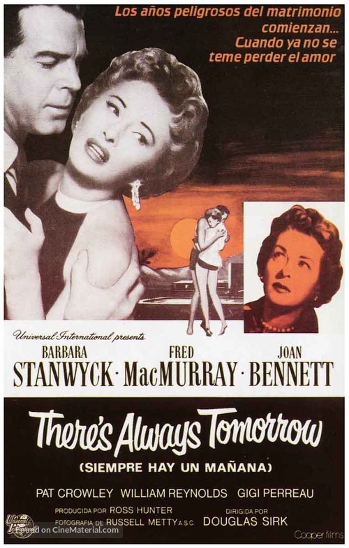 There&#039;s Always Tomorrow - Spanish Movie Poster