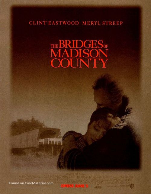 The Bridges Of Madison County - Movie Poster