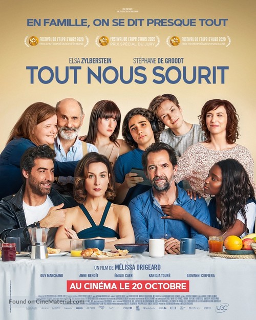 Tout nous sourit - French Movie Poster