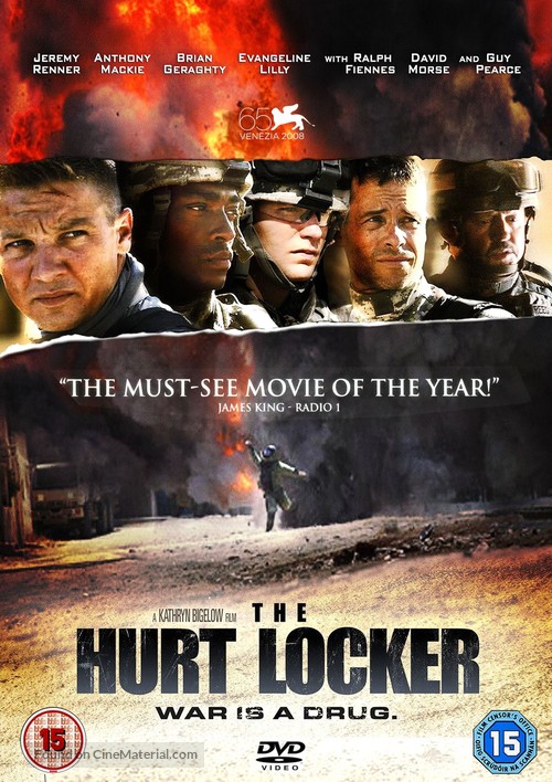 The Hurt Locker - British DVD movie cover
