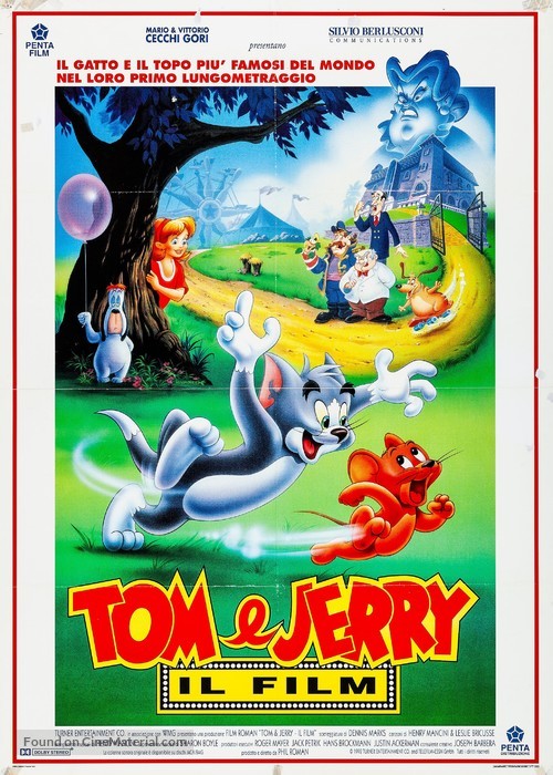 Tom and Jerry: The Movie - Italian Movie Poster