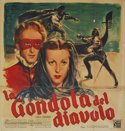 La gondola del diavolo - Italian Movie Poster