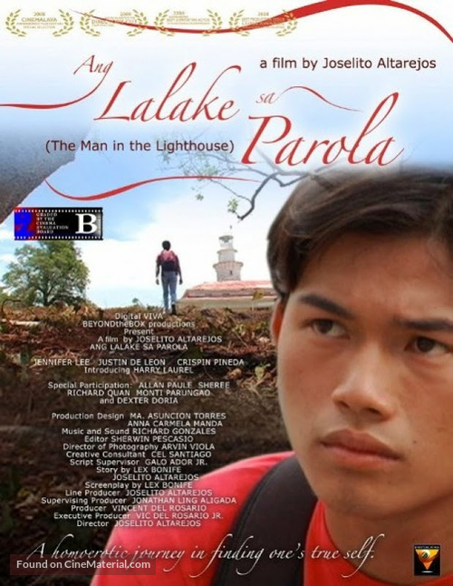 Ang lalake sa parola - Philippine Movie Poster