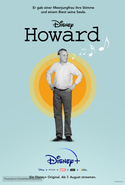 Howard - German Movie Poster