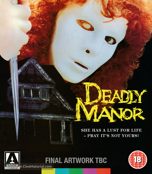 Deadly Manor - British Blu-Ray movie cover