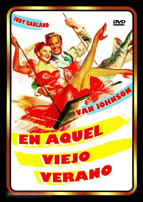 In the Good Old Summertime - Spanish DVD movie cover