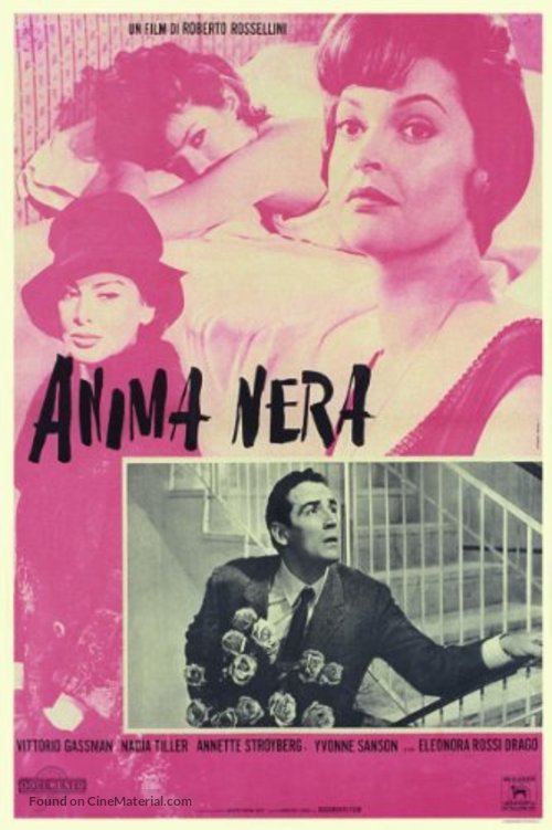 Anima nera - Italian Movie Poster