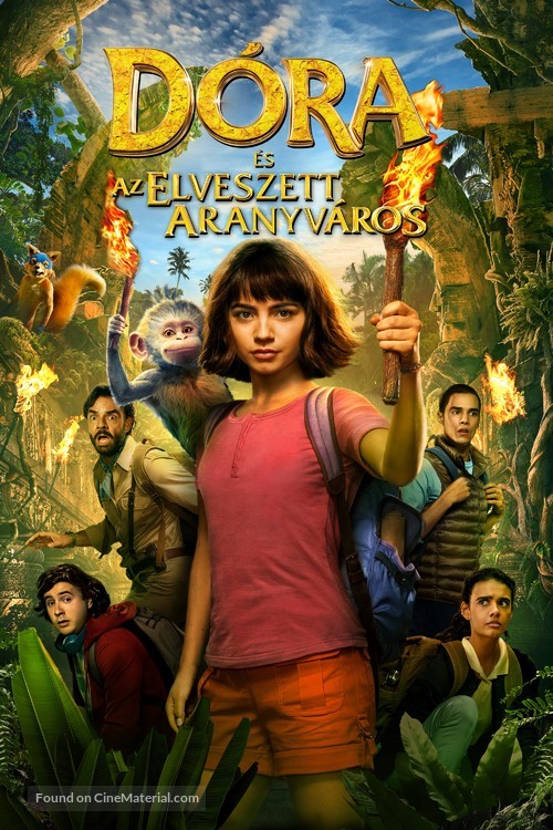 Dora and the Lost City of Gold - Hungarian Movie Cover
