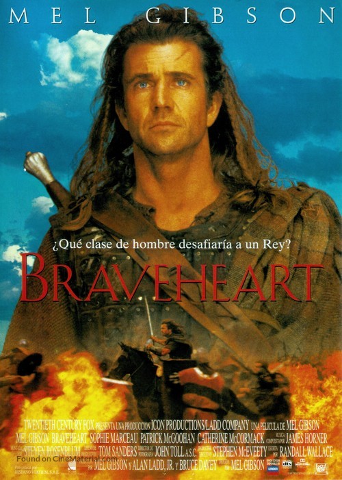 Braveheart - Spanish Movie Poster