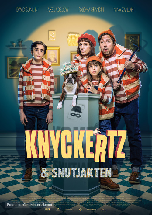 Knyckertz och snutjakten - Swedish Movie Poster