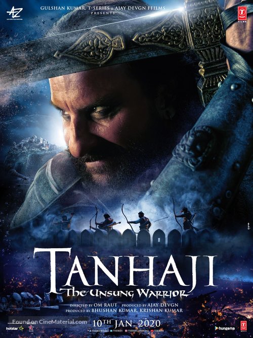 Taanaji: The Unsung Warrior - Indian Movie Poster