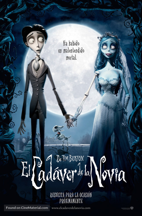 Corpse Bride - Argentinian Movie Poster