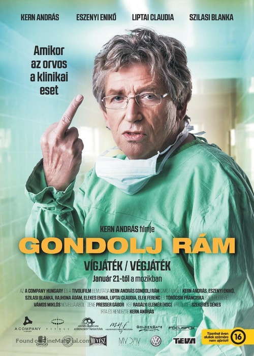 Gondolj r&aacute;m - Hungarian Movie Poster