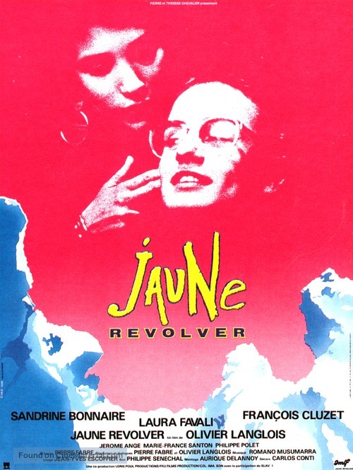 Jaune revolver - French Movie Poster