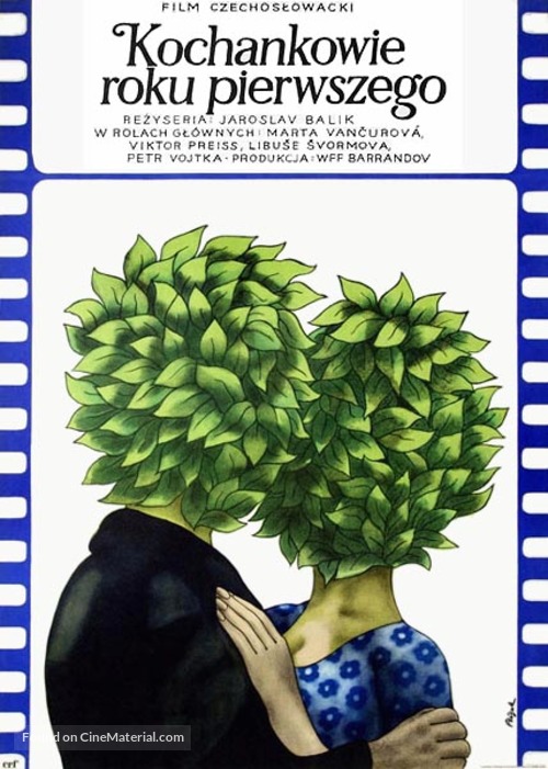 Milenci v roce jedna - Polish Movie Poster